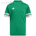 Koszulka dla dzieci adidas Squadra 25 zielona JN7486 Adidas teamwear