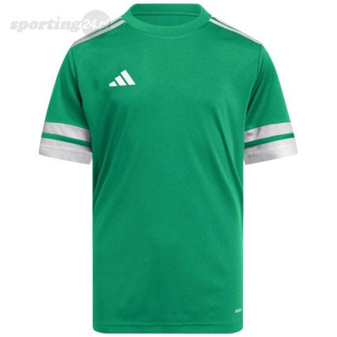 Koszulka dla dzieci adidas Squadra 25 zielona JN7486 Adidas teamwear Koszulka dla dzieci adidas Squadra 25 zielona JN7486 Adidas teamwear
