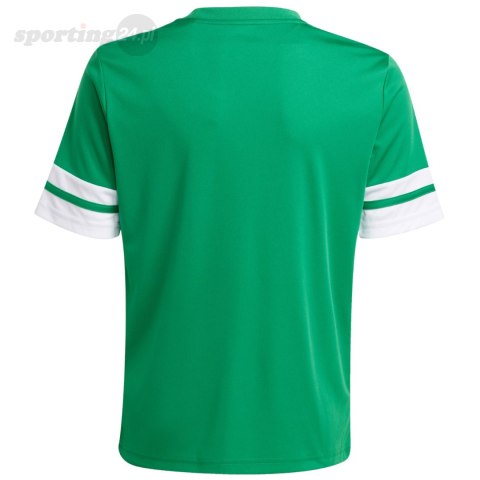 Koszulka dla dzieci adidas Squadra 25 zielona JN7486 Adidas teamwear Koszulka dla dzieci adidas Squadra 25 zielona JN7486 Adidas teamwear