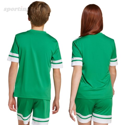 Koszulka dla dzieci adidas Squadra 25 zielona JN7486 Adidas teamwear Koszulka dla dzieci adidas Squadra 25 zielona JN7486 Adidas teamwear