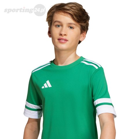 Koszulka dla dzieci adidas Squadra 25 zielona JN7486 Adidas teamwear Koszulka dla dzieci adidas Squadra 25 zielona JN7486 Adidas teamwear