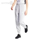 Spodnie damskie adidas Essentials 3-Stripes Fleece Loose-Fit szare IN6178 Adidas