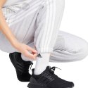 Spodnie damskie adidas Essentials 3-Stripes Fleece Loose-Fit szare IN6178 Adidas