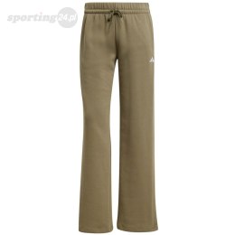 Spodnie damskie adidas Essentials Small Logo Feel Cozy oliwkowe JI6054 Adidas