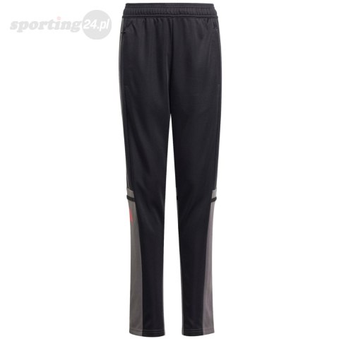 Spodnie dla dzieci adidas Squadra 25 Training czarno-szare JD1628 Adidas Spodnie dla dzieci adidas Squadra 25 Training czarno-szare JD1628 Adidas