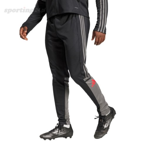 Spodnie męskie adidas Squadra 25 Training czarno-szare JD1625 Adidas Spodnie męskie adidas Squadra 25 Training czarno-szare JD1625 Adidas