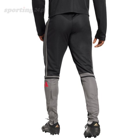 Spodnie męskie adidas Squadra 25 Training czarno-szare JD1625 Adidas Spodnie męskie adidas Squadra 25 Training czarno-szare JD1625 Adidas