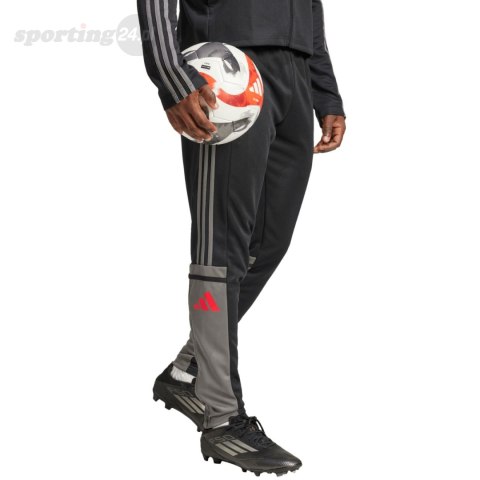 Spodnie męskie adidas Squadra 25 Training czarno-szare JD1625 Adidas Spodnie męskie adidas Squadra 25 Training czarno-szare JD1625 Adidas