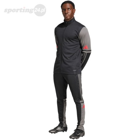 Spodnie męskie adidas Squadra 25 Training czarno-szare JD1625 Adidas Spodnie męskie adidas Squadra 25 Training czarno-szare JD1625 Adidas