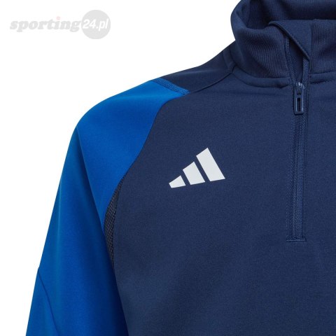 Bluza dla dzieci adidas Tiro 23 Competition Training granatowo-niebieska HK7646 Adidas teamwear Bluza dla dzieci adidas Tiro 23 Competition Training granatowo-niebieska HK7646 Adidas teamwear
