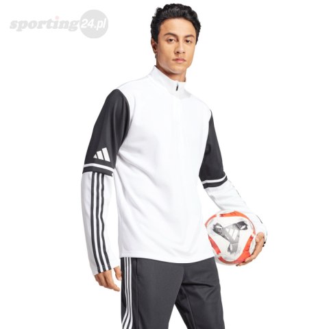 Bluza męska adidas Squadra 25 Training Top biało-czarna JD2987 Adidas teamwear Bluza męska adidas Squadra 25 Training Top biało-czarna JD2987 Adidas teamwear