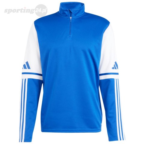 Bluza męska adidas Squadra 25 Training Top niebiesko-biała JD2985 Adidas teamwear Bluza męska adidas Squadra 25 Training Top niebiesko-biała JD2985 Adidas teamwear