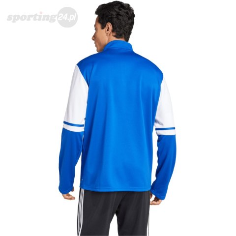 Bluza męska adidas Squadra 25 Training Top niebiesko-biała JD2985 Adidas teamwear Bluza męska adidas Squadra 25 Training Top niebiesko-biała JD2985 Adidas teamwear