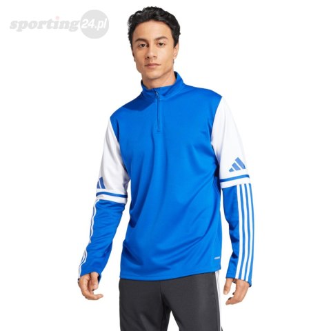 Bluza męska adidas Squadra 25 Training Top niebiesko-biała JD2985 Adidas teamwear Bluza męska adidas Squadra 25 Training Top niebiesko-biała JD2985 Adidas teamwear