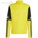Bluza męska adidas Squadra 25 Training Top żółta JP3387 Adidas teamwear
