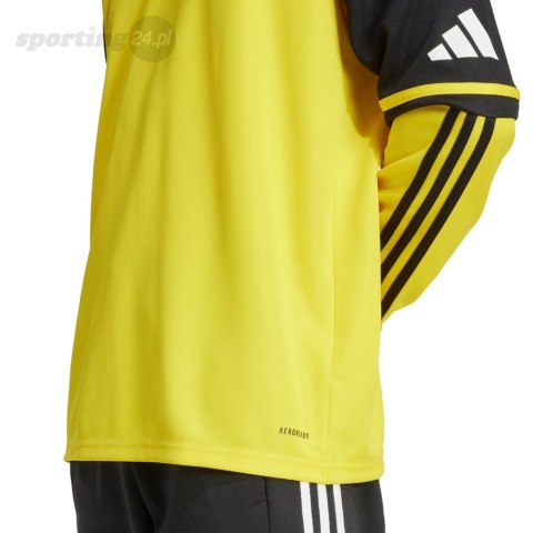 Bluza męska adidas Squadra 25 Training Top żółta JP3387 Adidas teamwear Bluza męska adidas Squadra 25 Training Top żółta JP3387 Adidas teamwear