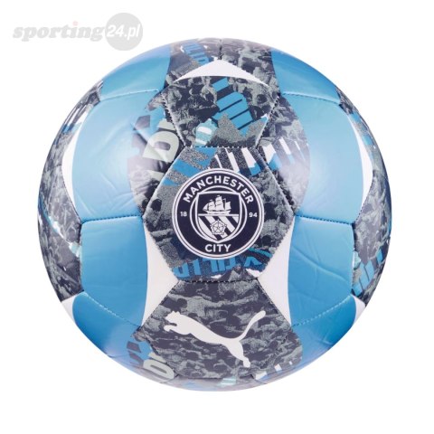 Piłka nożna Puma MCFC Prematch szaro-niebieska 84548 74 Puma Piłka nożna Puma MCFC Prematch szaro-niebieska 84548 74 Puma
