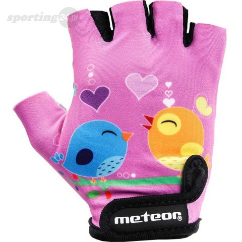 Rękawiczki rowerowe Meteor Kids Owl JR 24175-24177 Meteor