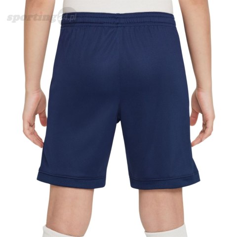 Spodenki dla dzieci Nike Dri Fit Academy 25 granatowe FZ9784 410 Nike Team Spodenki dla dzieci Nike Dri Fit Academy 25 granatowe FZ9784 410 Nike Team