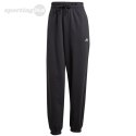 Spodnie damskie adidas Essentials Small Logo French Terry Cuffed czarne JD7999 Adidas