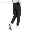 Spodnie damskie adidas Essentials Small Logo French Terry Cuffed czarne JD7999 Adidas