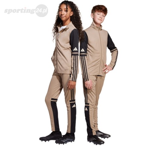 Spodnie dla dzieci adidas Squadra 25 Training beżowe JP3371 Adidas Spodnie dla dzieci adidas Squadra 25 Training beżowe JP3371 Adidas