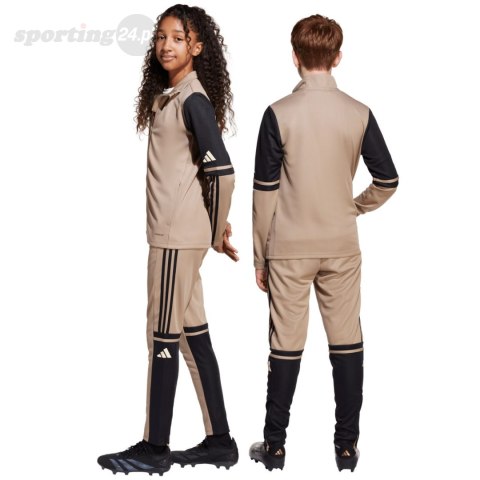 Spodnie dla dzieci adidas Squadra 25 Training beżowe JP3371 Adidas Spodnie dla dzieci adidas Squadra 25 Training beżowe JP3371 Adidas