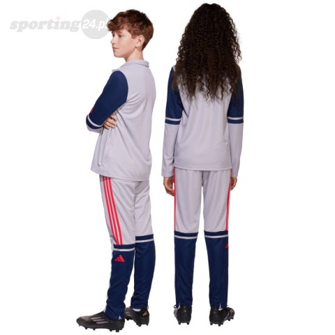 Spodnie dla dzieci adidas Squadra 25 Training szaro-granatowe JP3369 Adidas Spodnie dla dzieci adidas Squadra 25 Training szaro-granatowe JP3369 Adidas