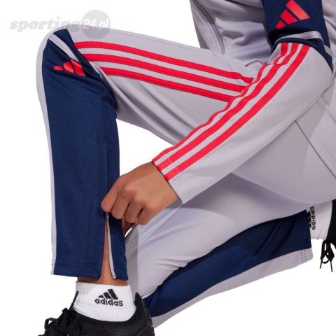 Spodnie dla dzieci adidas Squadra 25 Training szaro-granatowe JP3369 Adidas Spodnie dla dzieci adidas Squadra 25 Training szaro-granatowe JP3369 Adidas