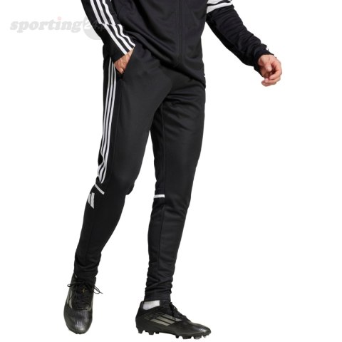 Spodnie męskie adidas Squadra 25 Training czarne JE2782 Adidas teamwear Spodnie męskie adidas Squadra 25 Training czarne JE2782 Adidas teamwear