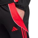 Spodnie męskie adidas Tiro 24 Slim Training czarno-czerwone JP2489 Adidas