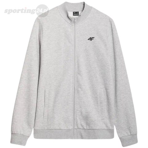 Bluza męska 4F M1463 chłodny jasny szary melanż 4FWMM00TSWSM1463 27M 4F Bluza męska 4F M1463 chłodny jasny szary melanż 4FWMM00TSWSM1463 27M 4F