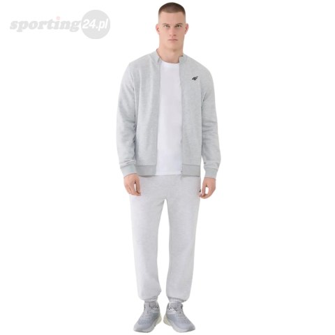 Bluza męska 4F M1463 chłodny jasny szary melanż 4FWMM00TSWSM1463 27M 4F Bluza męska 4F M1463 chłodny jasny szary melanż 4FWMM00TSWSM1463 27M 4F