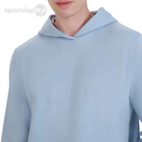 Bluza męska 4F M1621 jasny niebieski 4FWSS25TSWSM1621 34S 4F Bluza męska 4F M1621 jasny niebieski 4FWSS25TSWSM1621 34S 4F