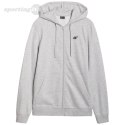 Bluza męska 4F M1768 chłodny jasny szary melanż 4FWMM00TSWSM1768 27M 4F