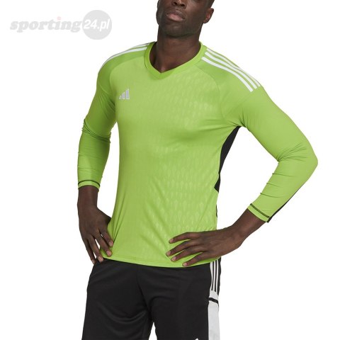 Koszulka bramkarska męska adidas Tiro 23 Competition Long Sleeve Goalkeeper Jersey zielona HK7693 Adidas teamwear Koszulka bramkarska męska adidas Tiro 23 Competition Long Sleeve Goalkeeper Jersey zielona HK7693 Adidas teamwear