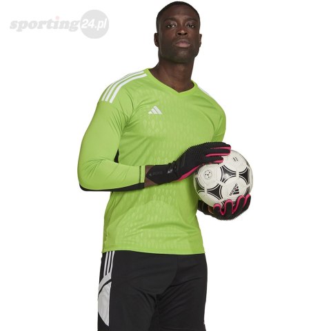 Koszulka bramkarska męska adidas Tiro 23 Competition Long Sleeve Goalkeeper Jersey zielona HK7693 Adidas teamwear Koszulka bramkarska męska adidas Tiro 23 Competition Long Sleeve Goalkeeper Jersey zielona HK7693 Adidas teamwear
