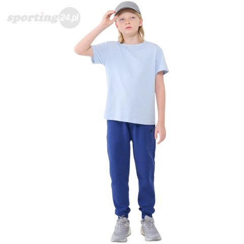 Koszulka dla chłopca 4F M2324 niebieska 4FJWSS25TTSHM2324 33S 4F Koszulka dla chłopca 4F M2324 niebieska 4FJWSS25TTSHM2324 33S 4F