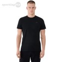 Koszulka męska 4F M2256 głęboka czerń 4FWMM00TTSHM2256 20S 4F Koszulka męska 4F M2256 głęboka czerń 4FWMM00TTSHM2256 20S 4F