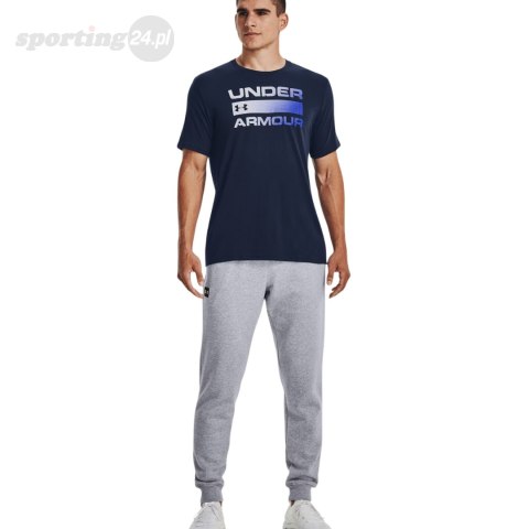 Koszulka męska Under Armour Team Issue Wordmarsk SS granatowa 1329582 408 Under Armour Koszulka męska Under Armour Team Issue Wordmarsk SS granatowa 1329582 408 Under Armour