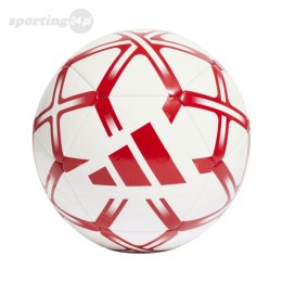 Piłka nożna adidas Starlancer Club biało-czerwona JM1800 Adidas