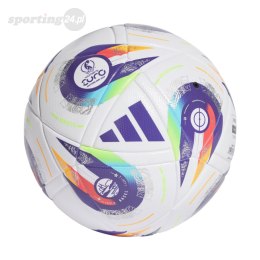 Piłka nożna adidas Women's Euro25 League biało-fioletowa JH1262 Adidas