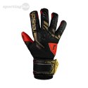 Rękawice bramkarskie Reusch Attrakt Freegel Silver czarno-czerwone 5570235 7075 Reusch