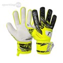 Rękawice bramkarskie Reusch Attrakt Grip Junior żółto-czarne 5572815 2014 Reusch
