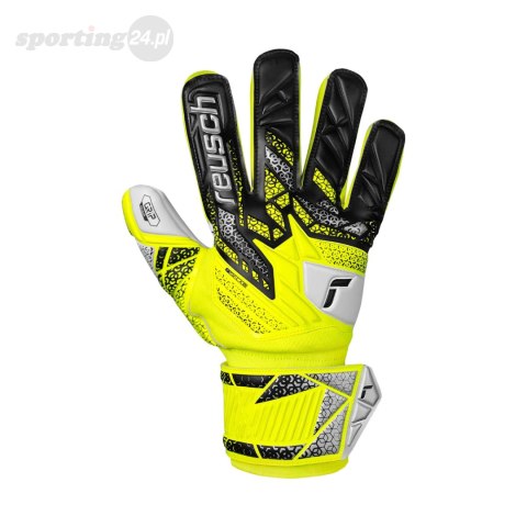 Rękawice bramkarskie Reusch Attrakt Grip Junior żółto-czarne 5572815 2014 Reusch Rękawice bramkarskie Reusch Attrakt Grip Junior żółto-czarne 5572815 2014 Reusch