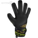 Rękawice bramkarskie Reusch Attrakt Infinity Finger Support czarno-żółte 5470710 7739 Reusch