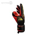 Rękawice bramkarskie Reusch Attrakt Silver Junior czarno-czerwone 5572215 7075 Reusch