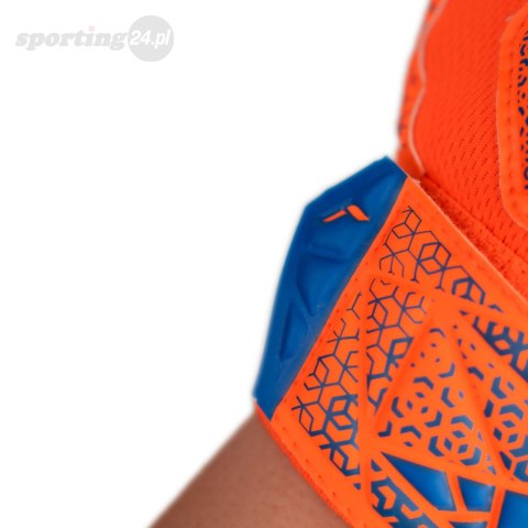 Rękawice bramkarskie Reusch Attrakt Starter Solid Finger Support Junior pomarańczowo-niebieskie 5472511 2290 Reusch Rękawice bramkarskie Reusch Attrakt Starter Solid Finger Support Junior pomarańczowo-niebieskie 5472511 2290 Reusch