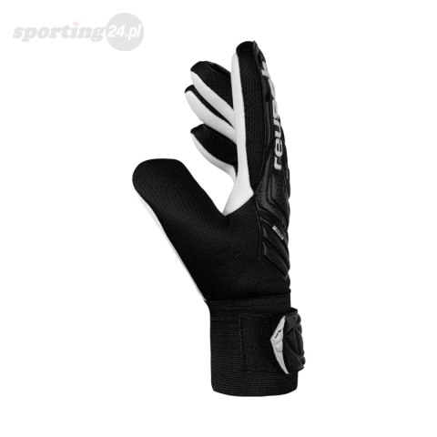 Rękawice bramkarskie Reusch Attrakt Starter Solid Junior czarne 5572514 7700 Reusch Rękawice bramkarskie Reusch Attrakt Starter Solid Junior czarne 5572514 7700 Reusch