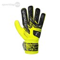 Rękawice bramkarskie Reusch Attrakt Starter Solid żółto-czarne 5570514 2014 Reusch